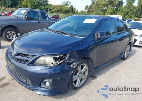 2013 Toyota Corolla S/Le z USA, uszkodzony, nr VIN 2T1BU4EE6DC104027